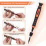 38Pcs Precision Screwdriver Set, Tool Kit with Security Torx T5 T6 T8 T9 T10 T20, etc, Repair and Cleaning Kit for iPhone, Switch, PS4, Xbox, Ring Doorbell, Laptop, Macbook, Watch, Glasses, etc (FREE POSTAGE) Image 4