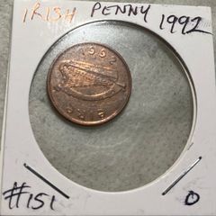 Irish Penny 1992