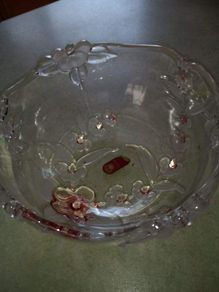 Germane Walter crystal bowl 22 w. x11 cm. tall