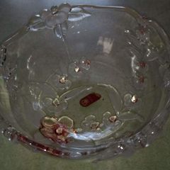 Germane Walter crystal bowl 22 w. x11 cm. tall