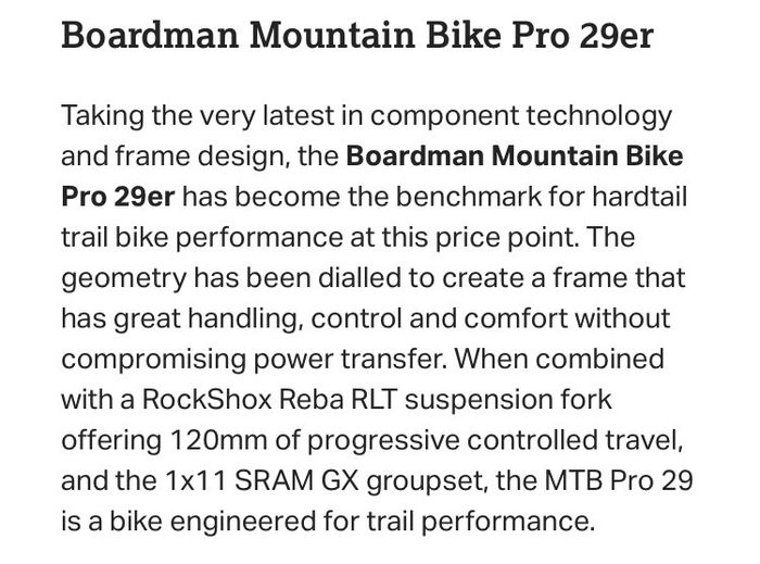 Boardman Pro TXC 29