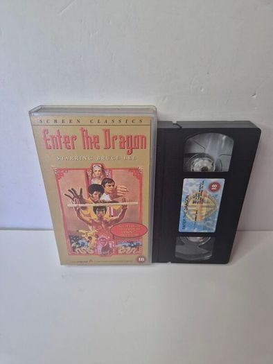 Bruce Lee: Enter The Dragon 1996 VHS (Screen Classics) - MINT / MOULD-FREE