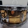 Ludwig Smooth Bronze Vintage Monroe Badge 14 x 6.5 Snare Drum Image 8