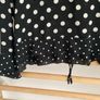 blouse Bnwt size 10 black & white polka dot top tie back detail Image 4