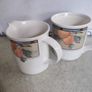 Mikasa Intaglio Garden Harvest Cappuccino Mug AND MILK JUG , Intaglio, Fruit & Leaves On Rim, Cream, Image 10