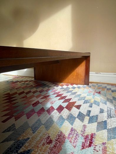 Vintage 70s Percival Lafer Coffee Table, Brazil, Exotic Wood