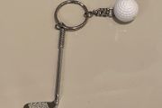 Golf keyring