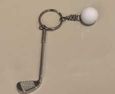 Golf keyring