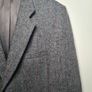 vintage mens Harris Tweed wool coat blazer jacket Size 44 short 100% scottish wool handwoven Image 3