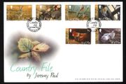 2009 Isle of Man Countryfile. Painting by Jeremy Paul Commemorative Stamps First Day Cover (FDC)