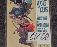 Lone Wolf and Cub 9 comic bundle lot