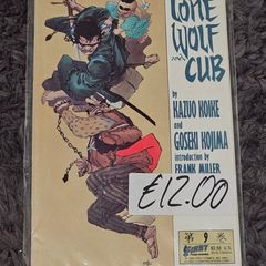 Lone Wolf and Cub 9 comic bundle lot