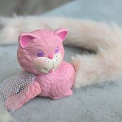 RARE Vintage 80s Kenner FURREVER FRIENDS Clip N Tails White Cat / Kitten 1987 Same Era as MLP G1 My Little Pony