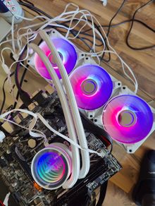 Tempest Liquid Cooler 360 ARGB 360mm White