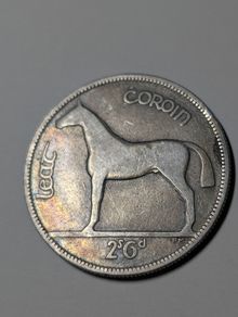 Irish half-crown silver 1928