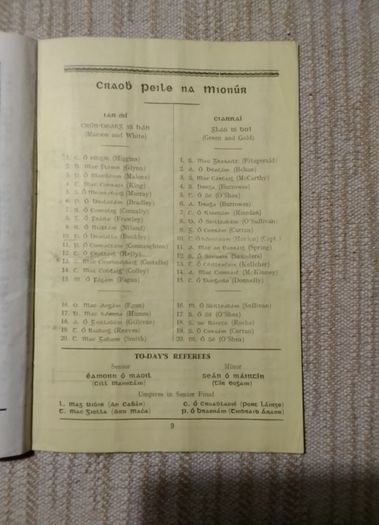 All Ireland   Programmes