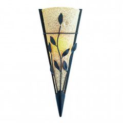 Wall Light Bronze Leaf