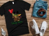Vacay Mode Baby Yoda Disney The Mandalorian t-shirt star wars t-shirt baby Yoda t-shirt