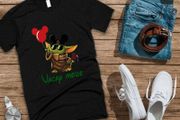 Vacay Mode Baby Yoda Disney The Mandalorian t-shirt star wars t-shirt baby Yoda t-shirt