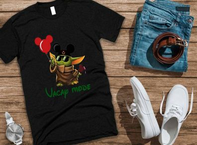 Vacay Mode Baby Yoda Disney The Mandalorian t-shirt star wars t-shirt baby Yoda t-shirt