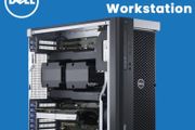 Dell T7600 Precision Workstation Dual CPU  8 Core Intel Xeon Quadro 4TB storage 512 GB ram memory 16x32GB . Video card for 4 screens   Windows 11 pro