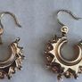 Real gold earrings stamped childs Creote Image 2