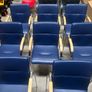 Office Chairs x 8 (Blue) Image 4