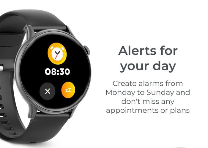 Rose Core Smart Watch Gold and Black Colour