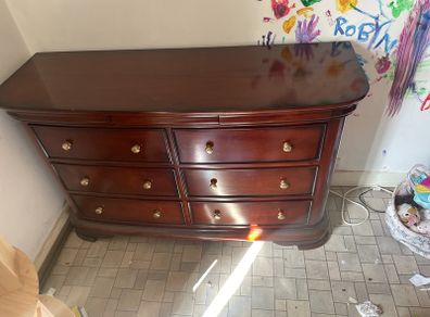 Drawers large Mahogony