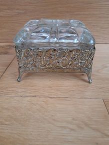 Glass Trinket Box