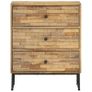 Sideboard Reclaimed Teak Wood 60x30x75 cm Image 3