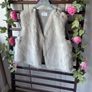 gilet grey fake fur front cropped gilet size X-Large savida Image 5
