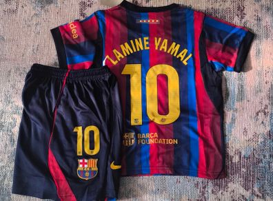 Lamine Yamal Barcelona home jersey 2026 Kids