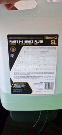 smoke machine package inc remote and fog