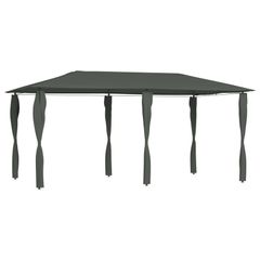Gazebo with Sidewall 3x3x2.6 m Anthracite 160 g/m