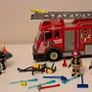 Playmobil Fire House and Truck Image 5