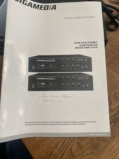Public Address System