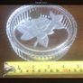 Vintage French lead crystal lidded trinket dish Image 9