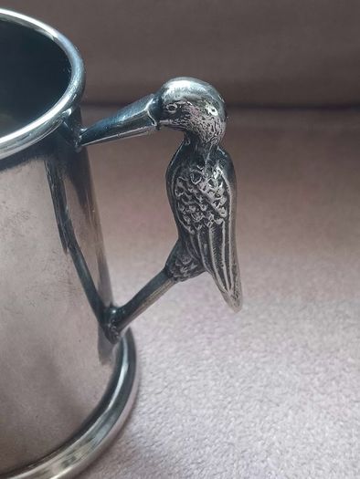 Vintage Silver Plated Christening Cup