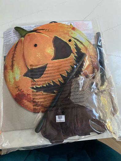 costume scary pumpkin