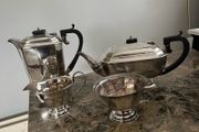 silver plated teaset