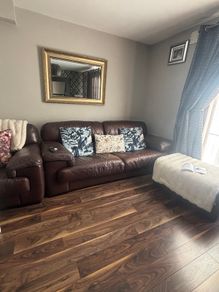 Italian leather sofa