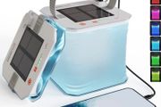 Inflatable Solar Camping Lantern, 4200mAh LED Portable Lamp, Camping Lamp Rechargeable with USB, IP67 Waterproof, 7 Colors for Hiking/ Fishing/ Tent/ Garden/ Reading (FREE POSTAGE)