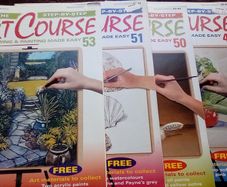 4 Art magazines for 4 euro  (postage included)