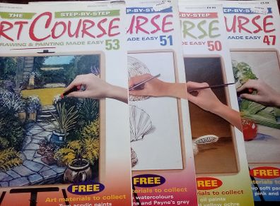 4 Art magazines for 4 euro  (postage included)