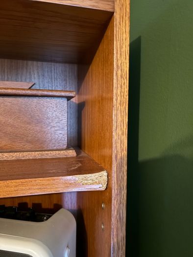 Mid century bureau cabinet