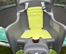 Polisport Boodie CFS Rear Child Bike Seat (Grey/Green)
