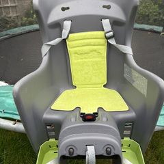 Polisport Boodie CFS Rear Child Bike Seat (Grey/Green)