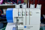PFAFF Elements 1230OL Overlocker - Just serviced - As new - Ready to sew - thread included