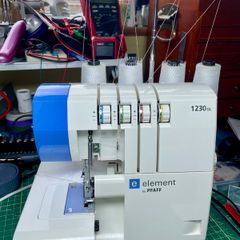 PFAFF Elements 1230OL Overlocker - Just serviced - As new - Ready to sew - thread included